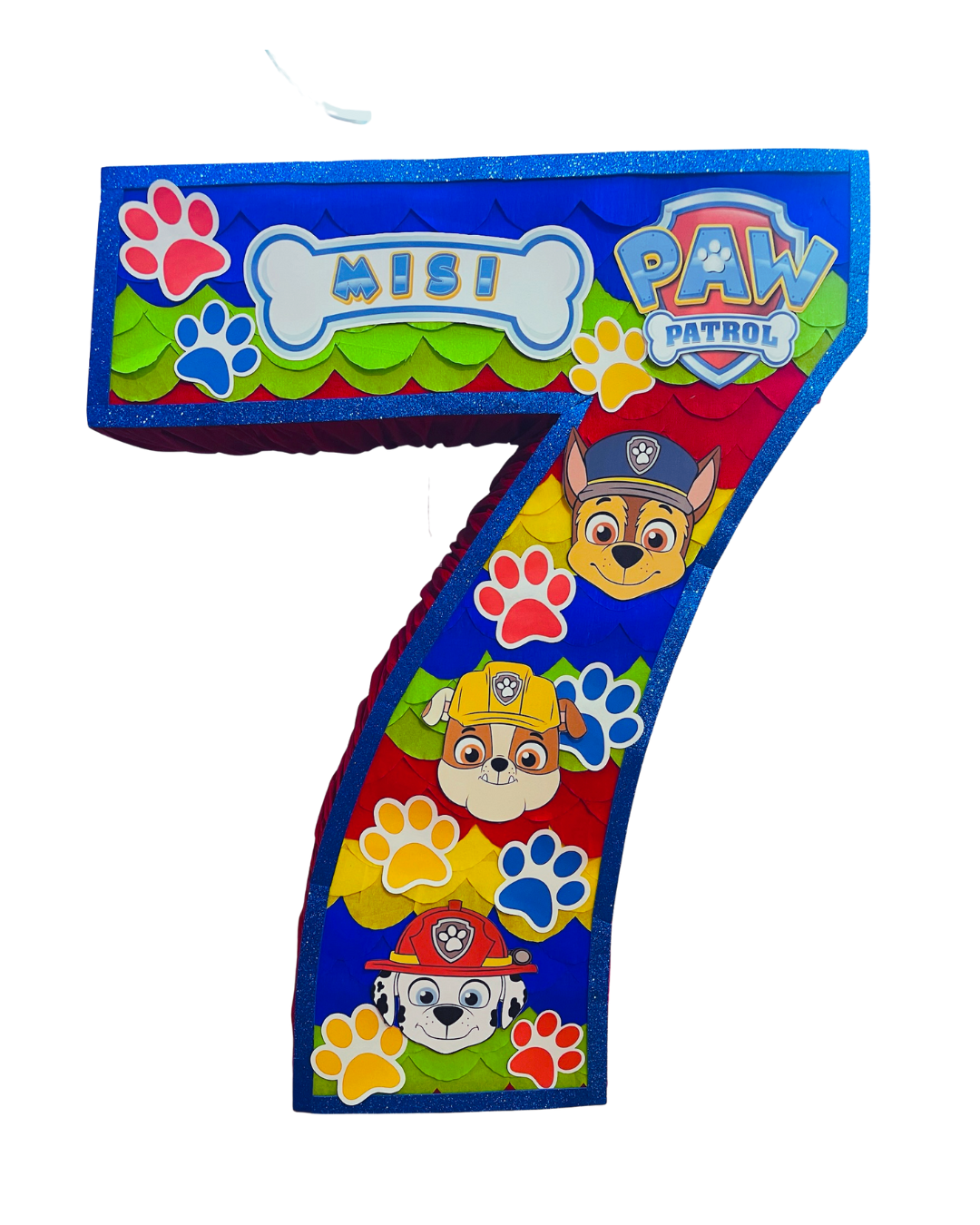 Piñata de Números Personalizable - Elige tu Número