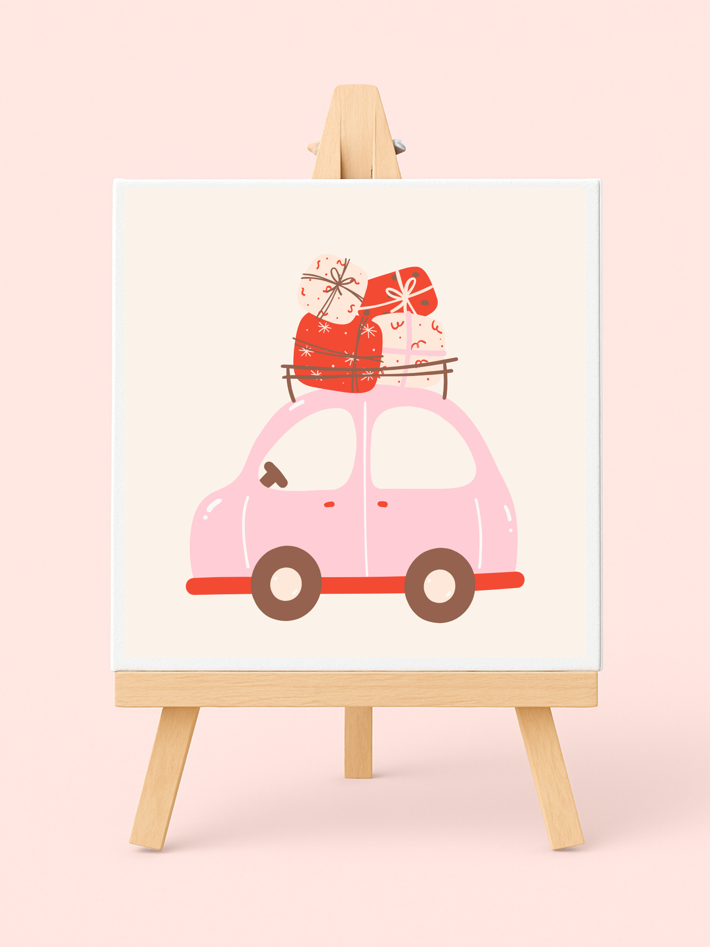 Carrito con Àrbol de Navidad