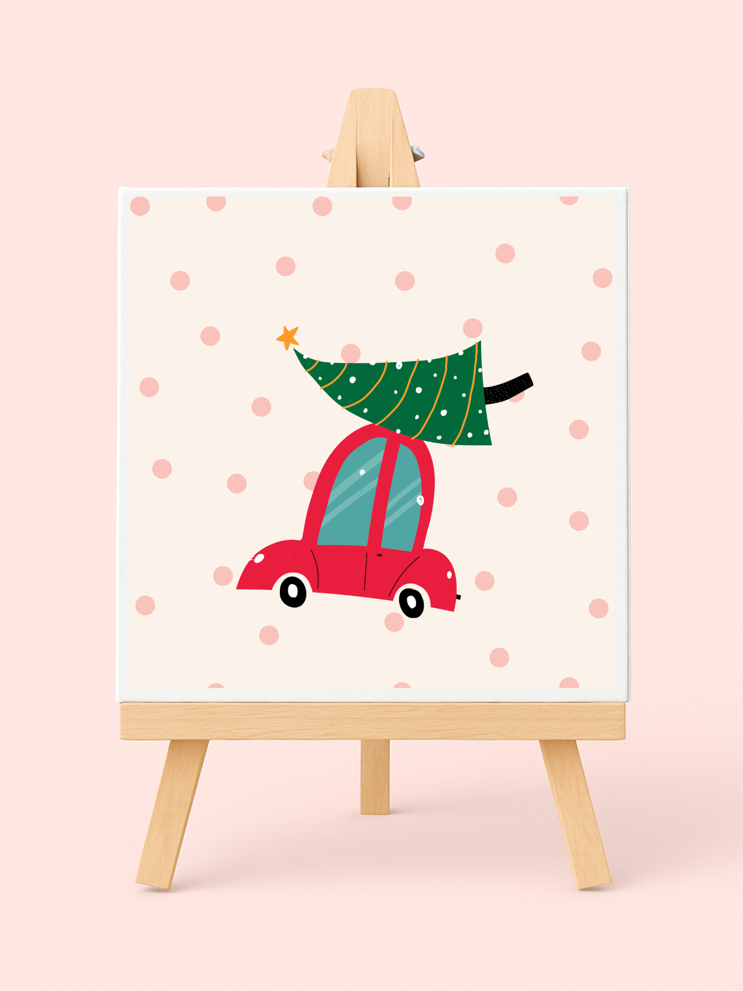 Carrito con Àrbol de Navidad