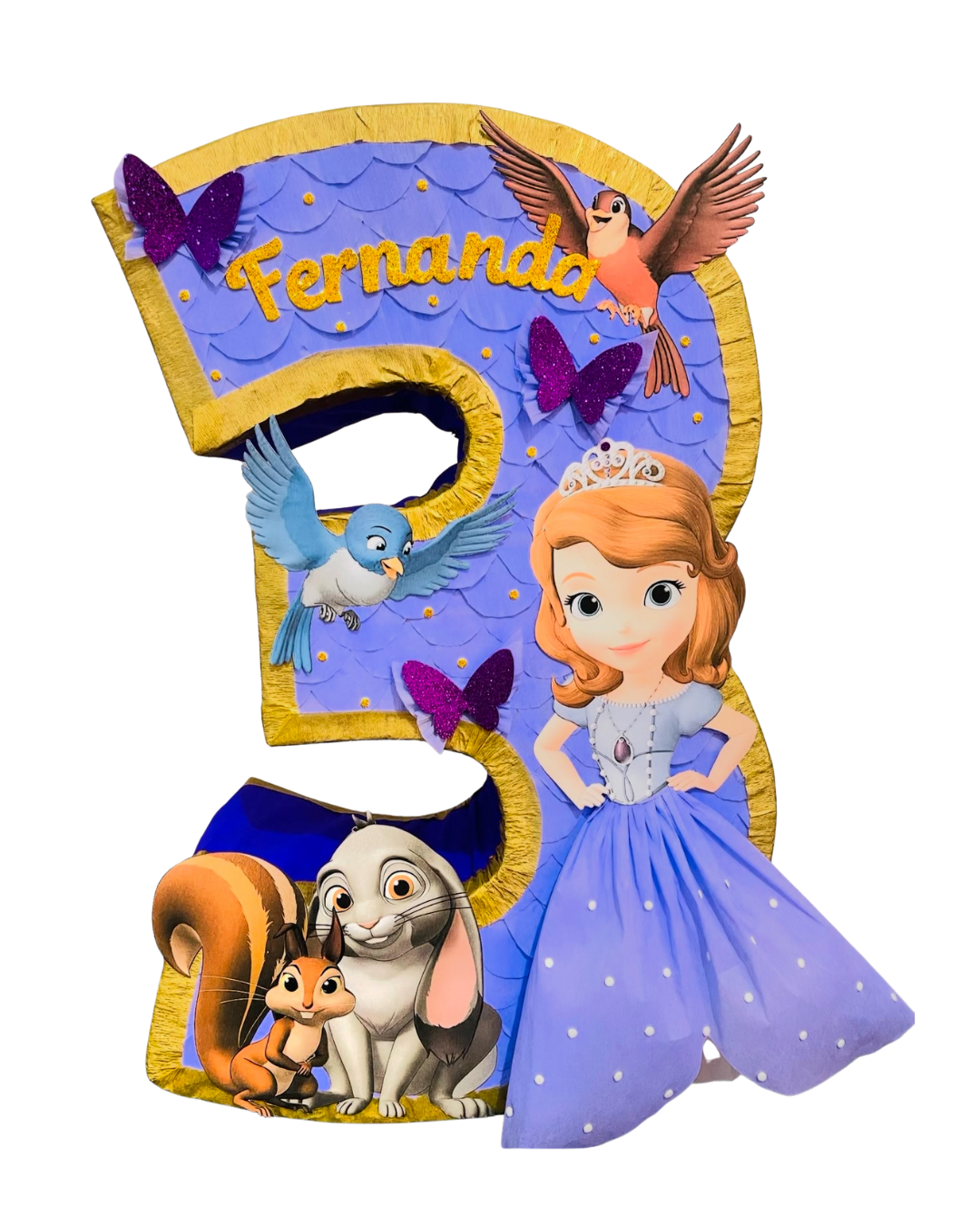 Piñata de Números Personalizable - Elige tu Número