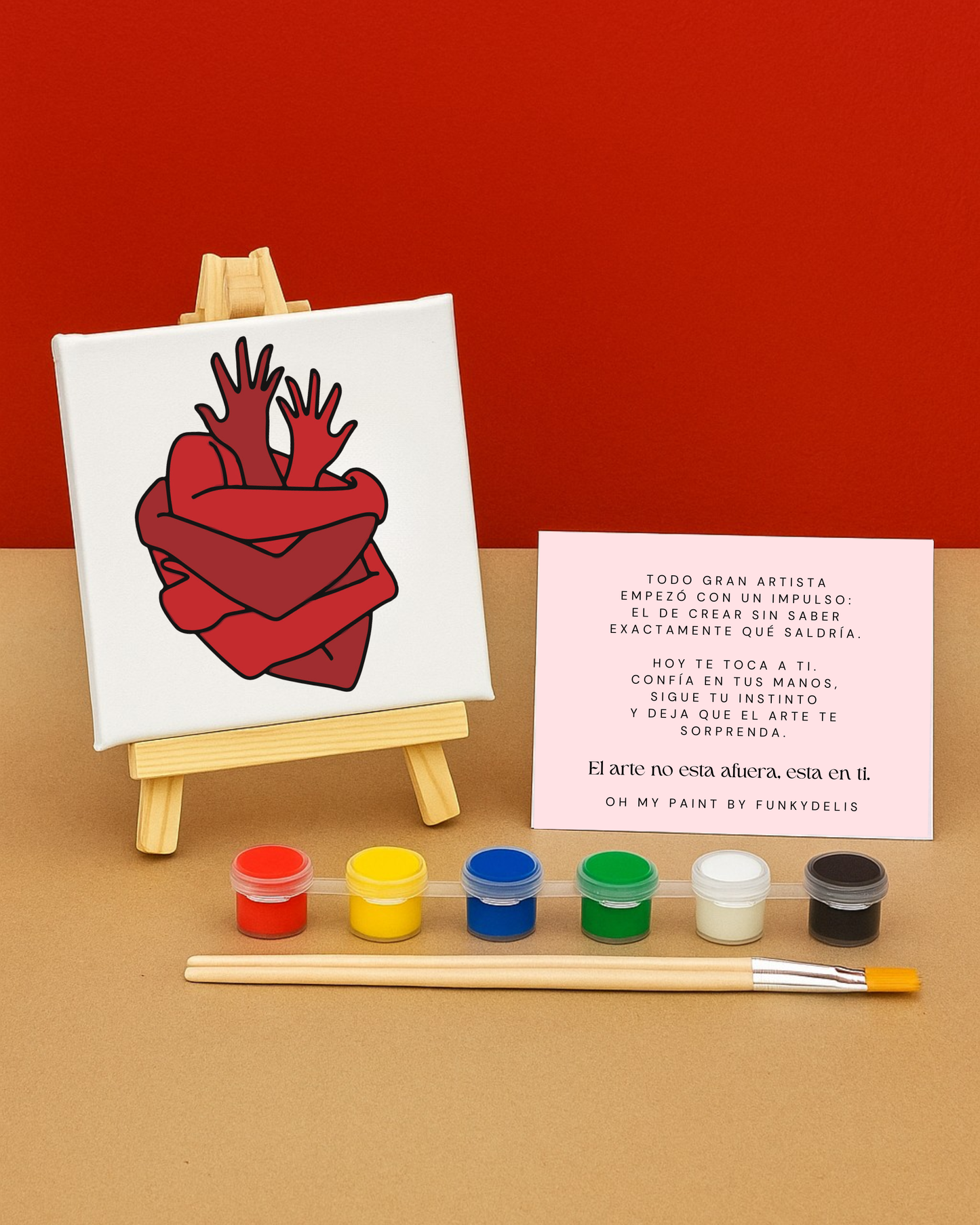 Mini Lienzo 10x10 cm